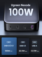 Ugreen Nexode 100W GaN Desktop Charger 4-Ports - UGREEN-90929