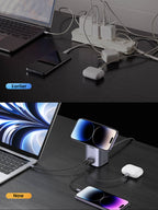 Ugreen Nexode 100W GaN with 15W MagSafe Charger Station - UGREEN - 15169