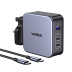 Ugreen Nexode 140W GaN Wall Charger 3-Ports - UGREEN-90322