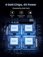 Ugreen Nexode 200W GaN Desktop Charger 6-Ports - UGREEN-40915