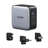 UGREEN Nexode 65W 3-Port Travel Charger with US/UK/EU Plug