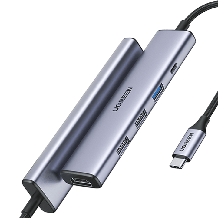 Ugreen Revodok 5-in-1 USB-C Hub (100W PD, 4K@30Hz HDMI) - UGREEN - 15495