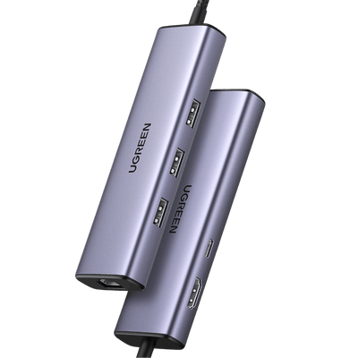 UGREEN Revodok 1061 6-IN-1 USB-C Hub (100W PD, 4K@30Hz HDMI)