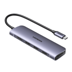 Ugreen Revodok 6-in-1 USB-C Hub (100W PD, 4K@30Hz HDMI) - UGREEN - 70410