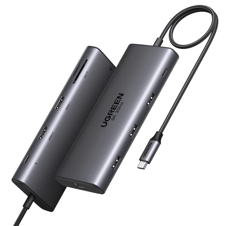 Ugreen Revodok Pro Revodok Pro 10-in-1 USB-C Hub (Dual HDMI 4K@60Hz, 100W PD) - UGREEN - 15534