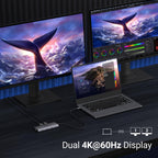 Ugreen Revodok Pro Revodok Pro 10-in-1 USB-C Hub (Dual HDMI 4K@60Hz, 100W PD) - UGREEN - 15534