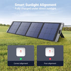 UGREEN Solar Panel Foldable Solar Panel for Portable Power Station (200 W) - UGREEN-15114