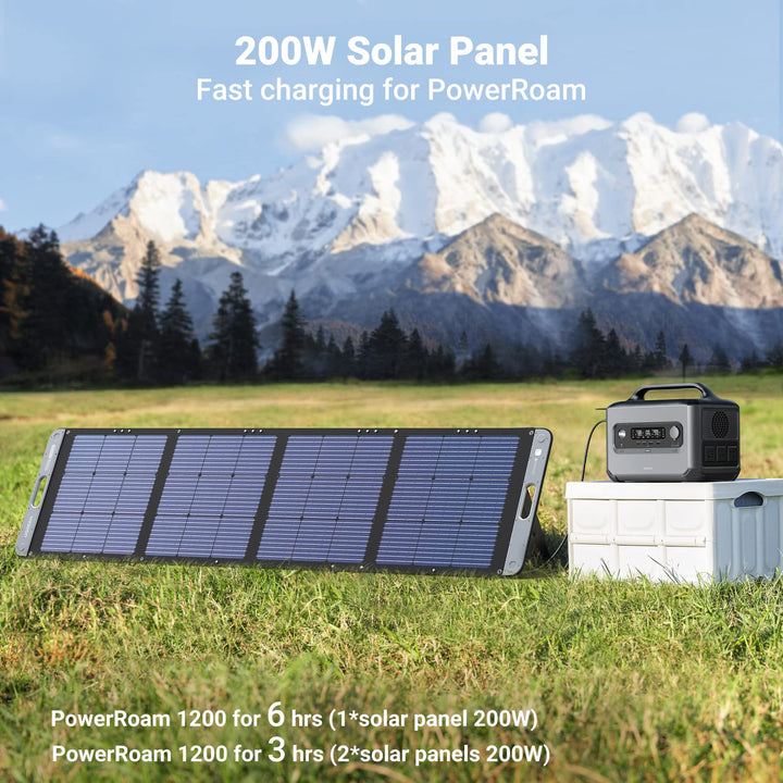 UGREEN Solar Panel Foldable Solar Panel for Portable Power Station (200 W) - UGREEN-15114