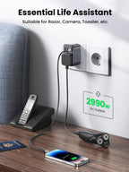 Ugreen Travel Plug Adapter with 4-in-1 USB Charging Ports (2A1C 30W Max) - UGREEN - 90612