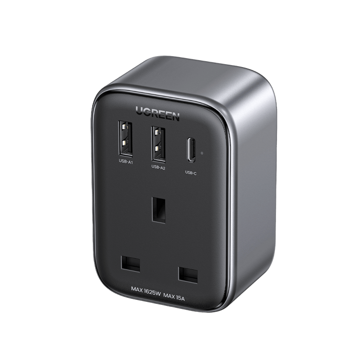 Ugreen Travel Plug Adapter with 4-in-1 USB Charging Ports (2A1C 30W Max) - UGREEN - 90612