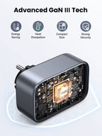 Ugreen Travel Plug Adapter with 4-in-1 USB Charging Ports (2A1C 30W Max) - UGREEN - 90612