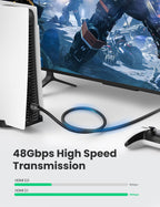 Ugreen Ultra HD 8K@60Hz 4K@120Hz High Speed 48Gbps HDMI 2.1 Cable - UGREEN-40181