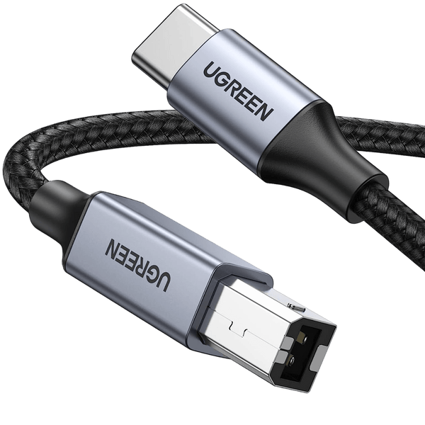 Ugreen USB-B 2.0 to USB-C Printer Cable - UGREEN - 80805