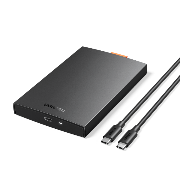 Ugreen USB C 3.1 6Gbps External UASP Supported Hard Drive Enclosure - UGREEN-80556