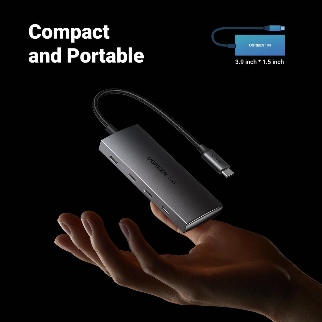 Ugreen USB-C 3.2 Gen2 Splitter - 4 Ports, 10Gbps - UGREEN - 15651