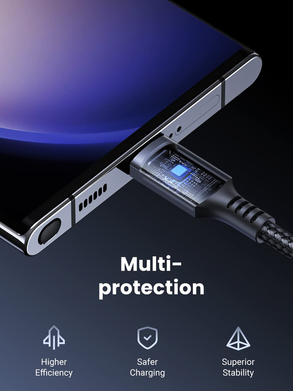 Ugreen USB-C to USB-C 60W Charger Cable - UGREEN - 15372