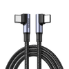 UGREEN USB C to USB C Cable Right Angle 100W Fast Charge 90 Degree Type C Power Data Lead - UGREEN-10358