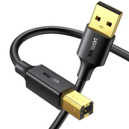 Ugreen USB to USB-B Lead 24K Gold Printer Cable - UGREEN - 10350