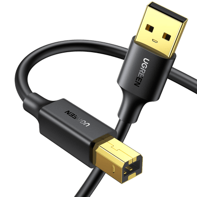 Ugreen USB to USB-B Lead 24K Gold Printer Cable